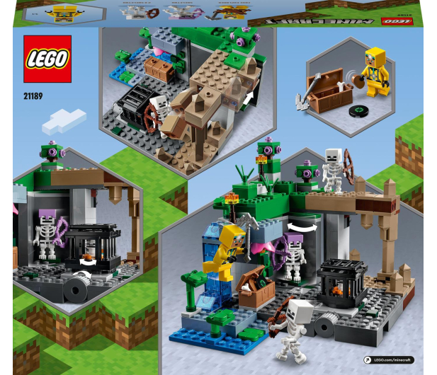 LEGO Minecraft 21189 Loch szkieletów - 1056677 - zdjęcie 10